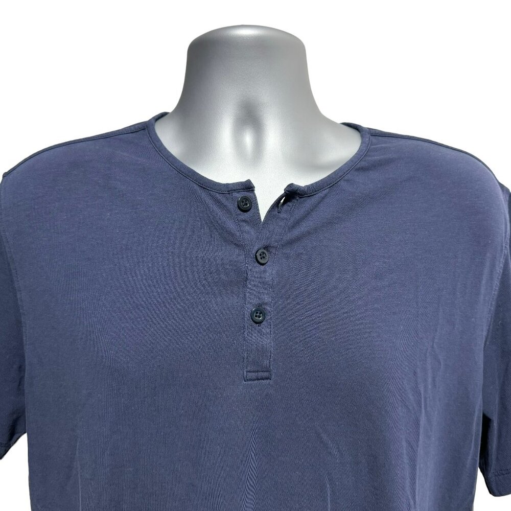 UNTUCKit Ultrasoft S/S Henley - Size L